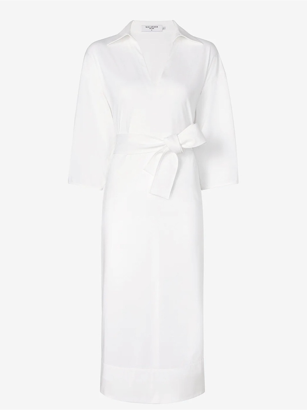 M.M. LAFLEUR The Fanfan Shirt Dress - Knit Poplin - Picture 5 of 6